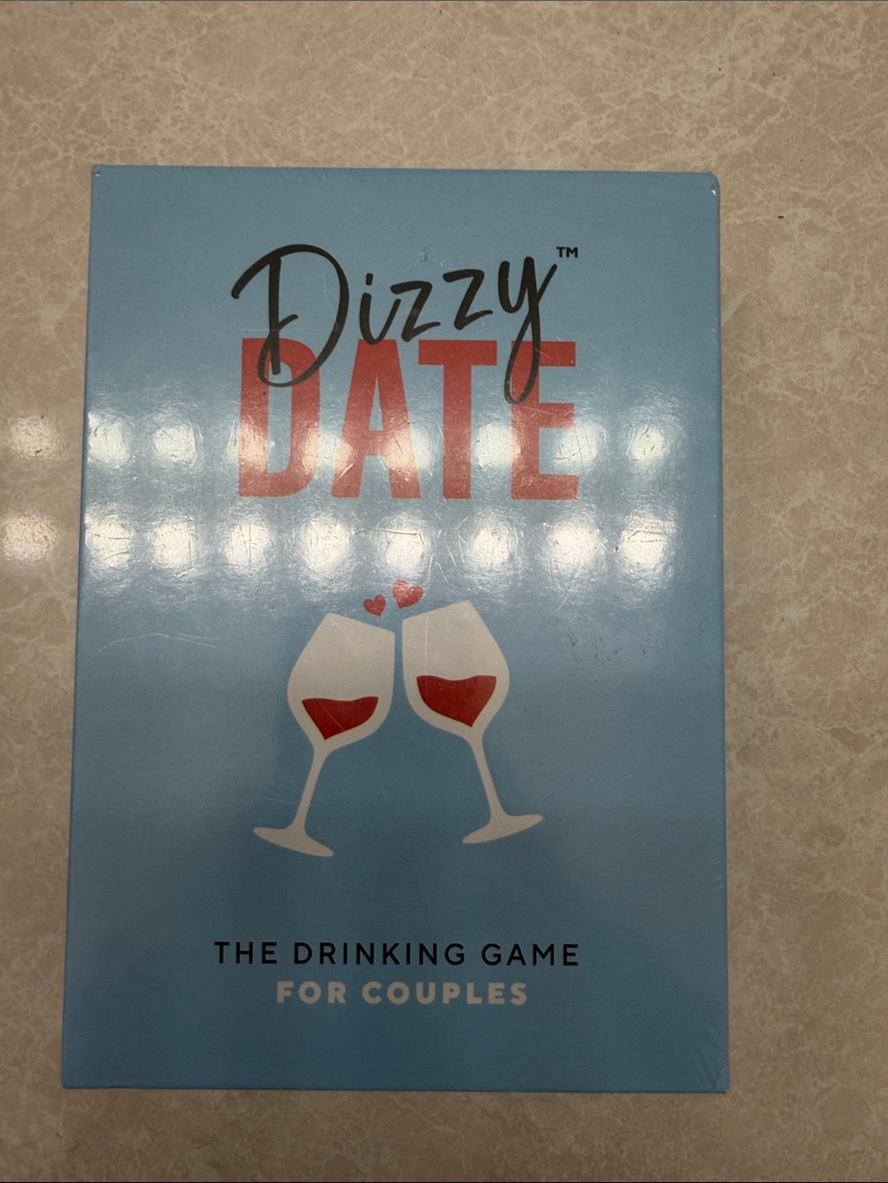 Dizzy DateThe Drinking Game for Couples.  New and sealed.  Fun couple card game!